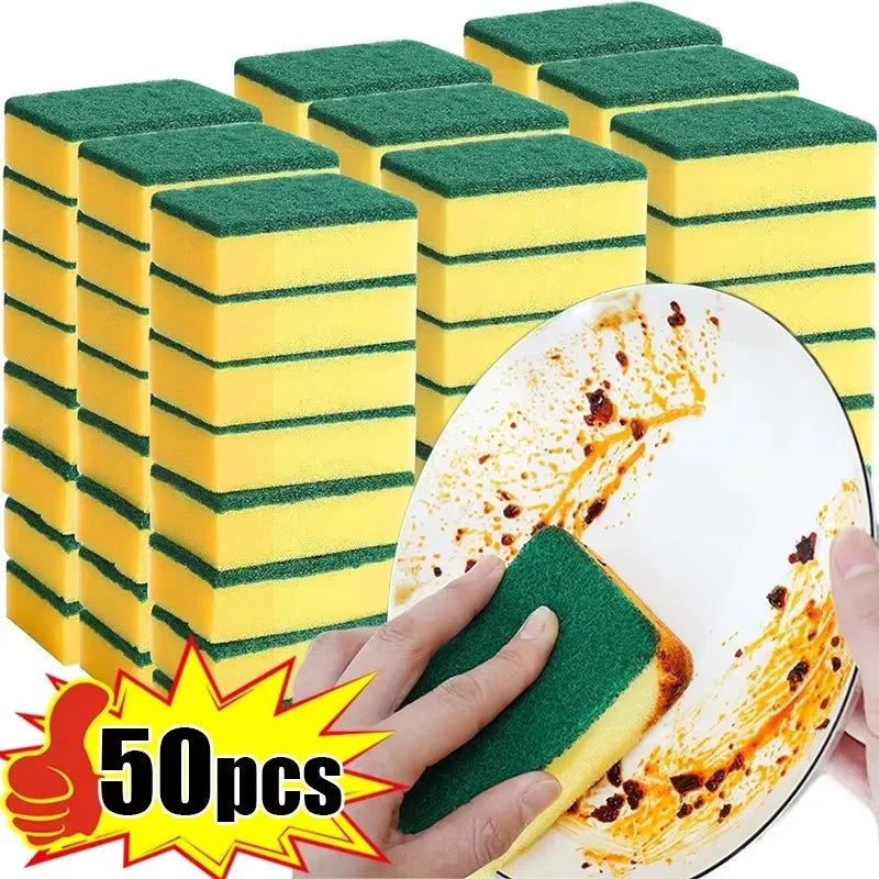 Double-Sided Aborbent Sponge Packs