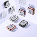 TPU Electroplating Soft Shell Cover for Apple Watch Series 9 8 7 6 5 4 3 SE Screen Protector - Messica