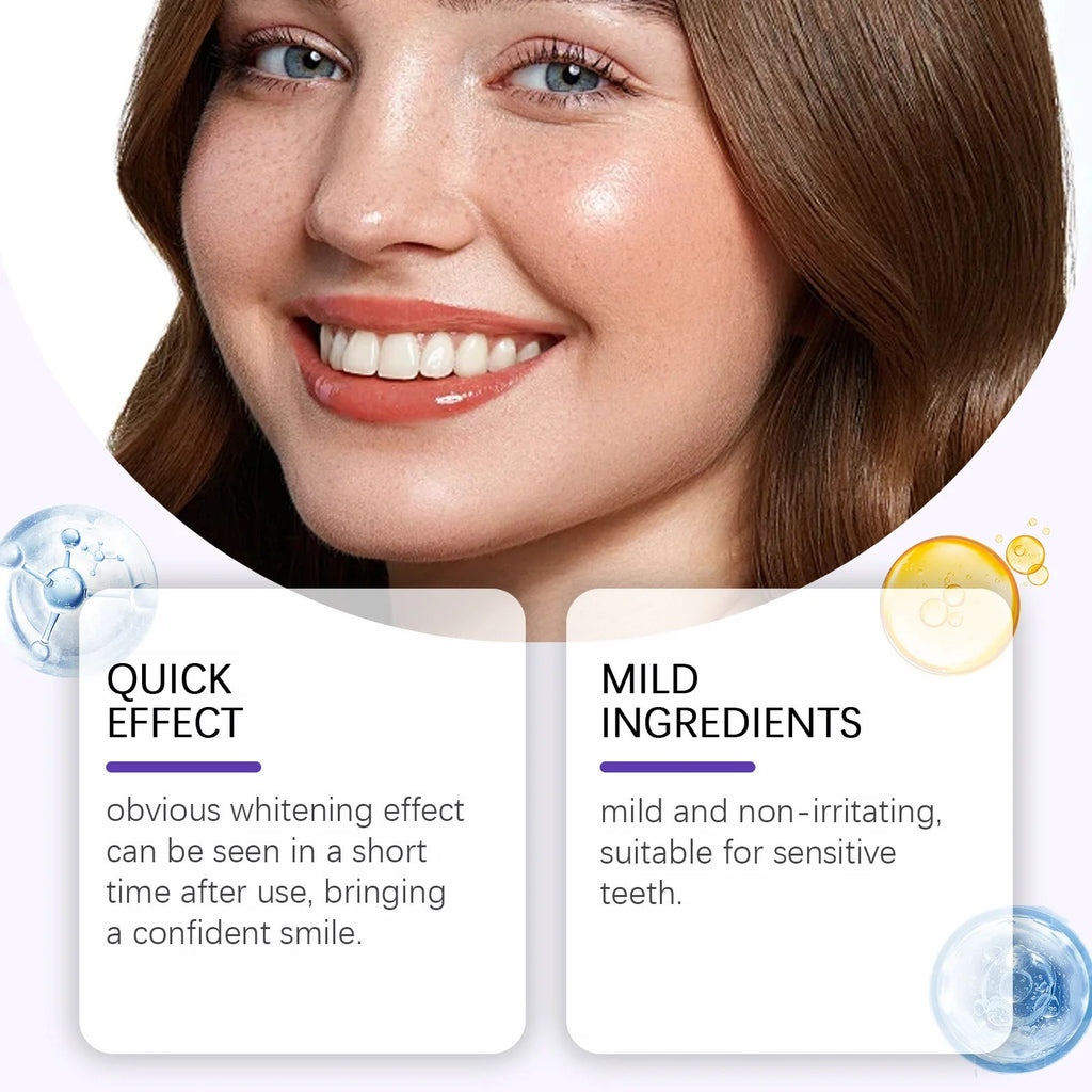 Purple Teeth Whitening Strips - Messica
