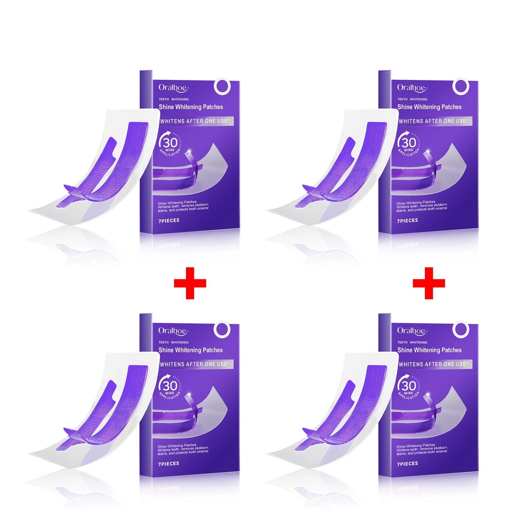 Purple Teeth Whitening Strips - Messica